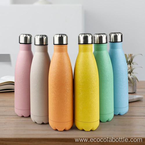 500ml Stainless Steel Crackle Vacuum Cola Bottle